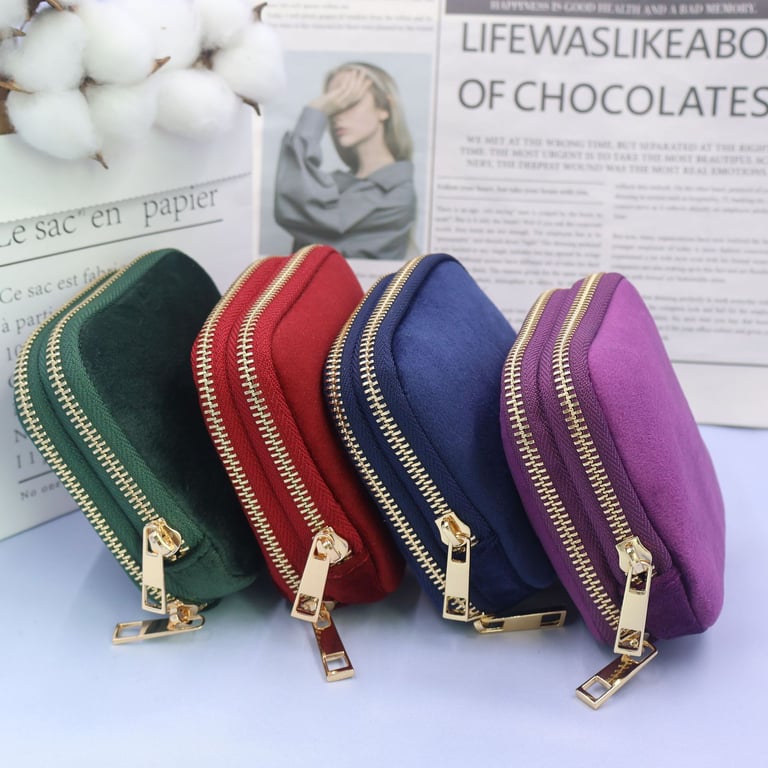 Velvet Bracelet Storage Jewelry Bag | Compact Travel Organizer thumbnail 2