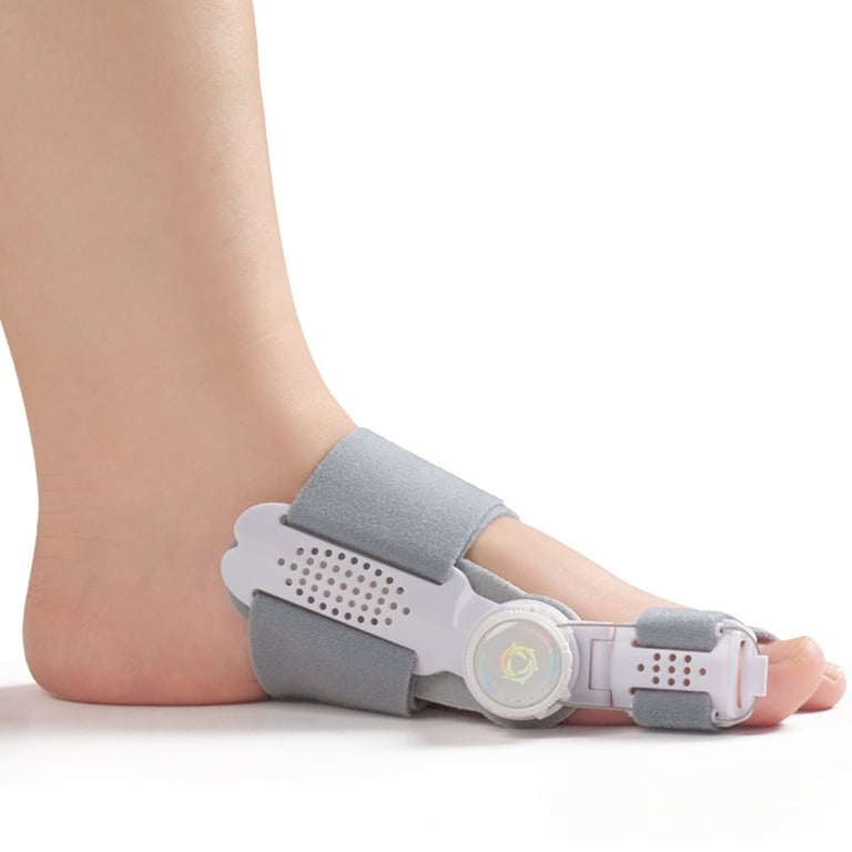 Adjustable Toe Corrector with Knob | Bunion Separator Support thumbnail 3