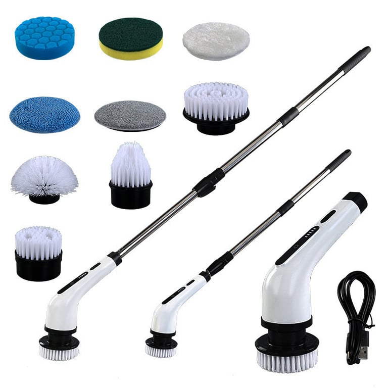 Electric Cleaning Brush with Extendable Handle | Captain Fam thumbnail 5