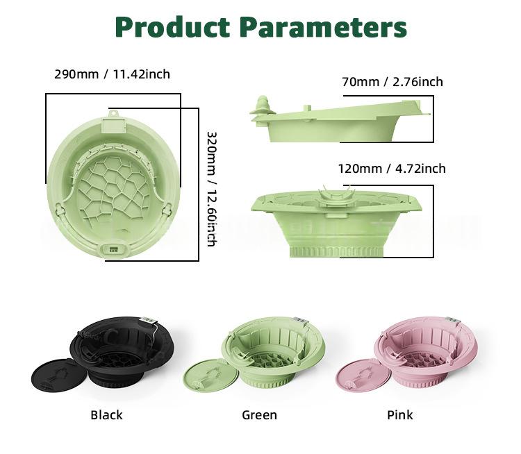 Foldable Ice Pack Facial Care Beauty Ice Bath Basin with Ice Trays thumbnail 16