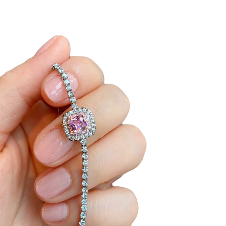 Women's Zircon Fashion Earring Ring And Bracelet Set | Home & Kitchen
