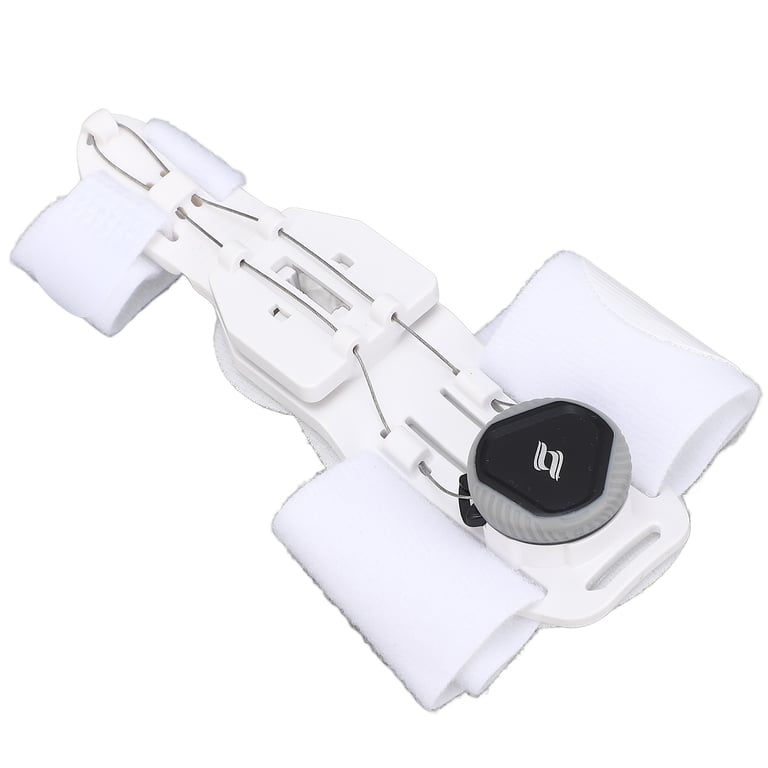 Hallux Valgus Corrector Adjust Degrees Thicken Silicone Prevent Overlapping Thumb Valgus Toe Straightener Black Buckle thumbnail 4