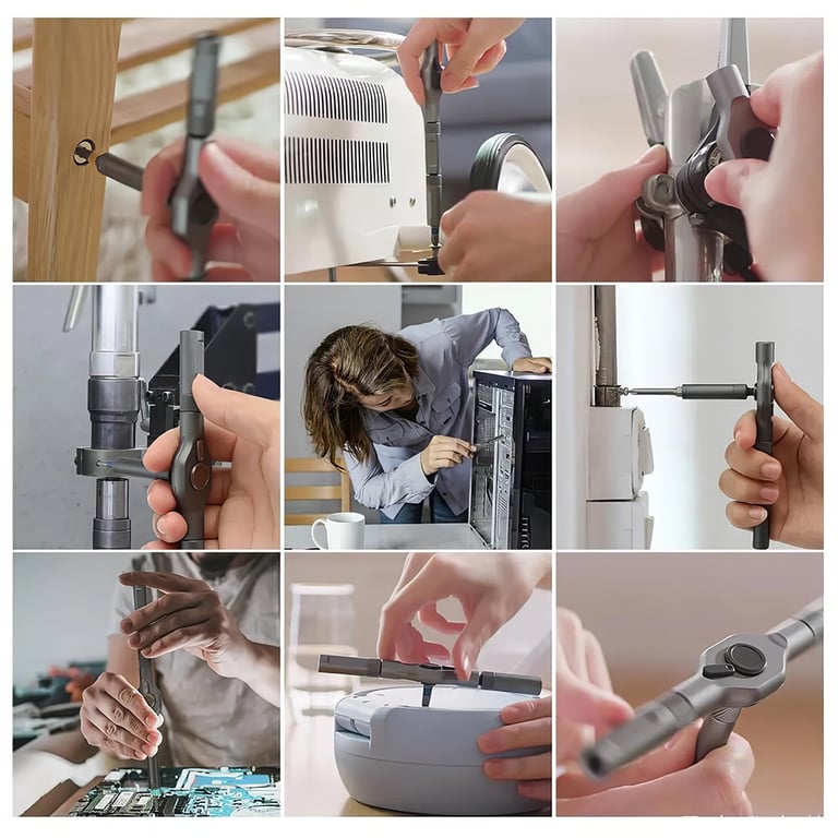 42-in-1 Magnetic Screwdriver Set | Professional Ratchet Tool Kit thumbnail 2