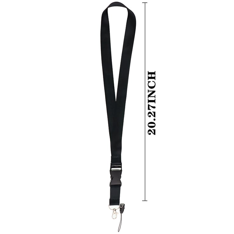 Elegant Solid-Color Phone Lanyard | Secure Neck Strap with Metal Clasp thumbnail 12