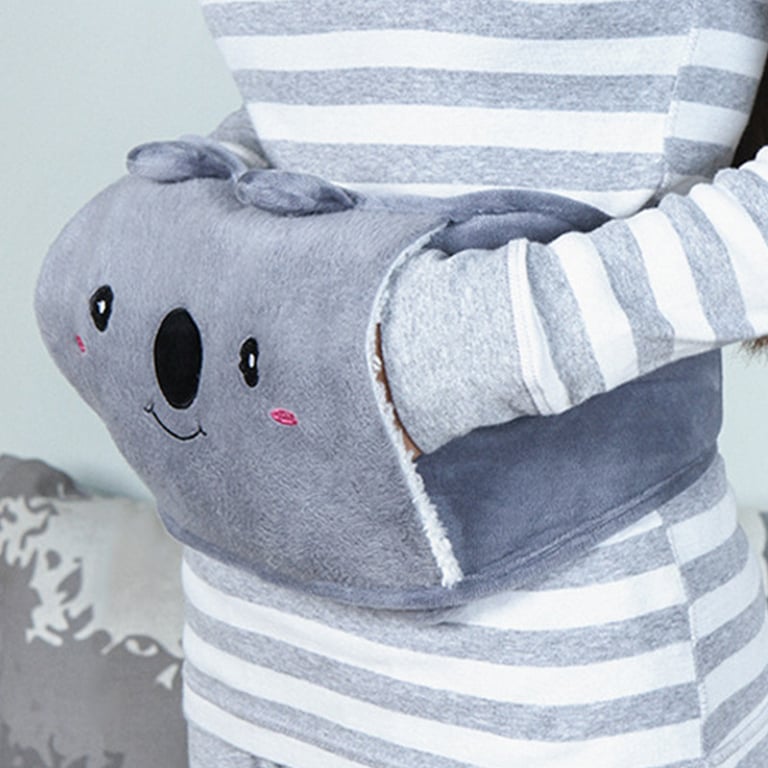 Plush Waist Cover Winter Belly Warmer with Hot Water Bottle | Cozy Koala thumbnail 13