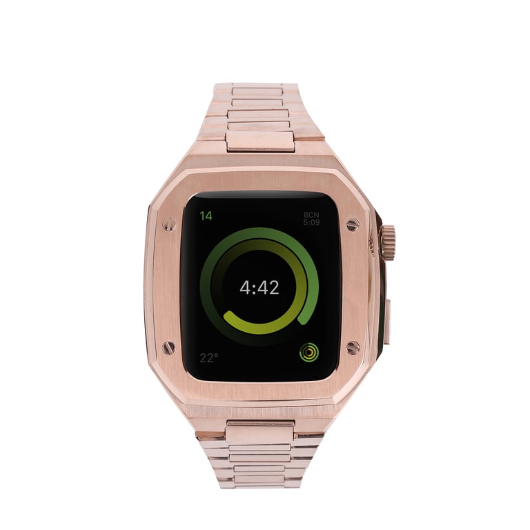 Metal-Modified Apple Watch Case with Steel Band | Luxury Protection thumbnail 14