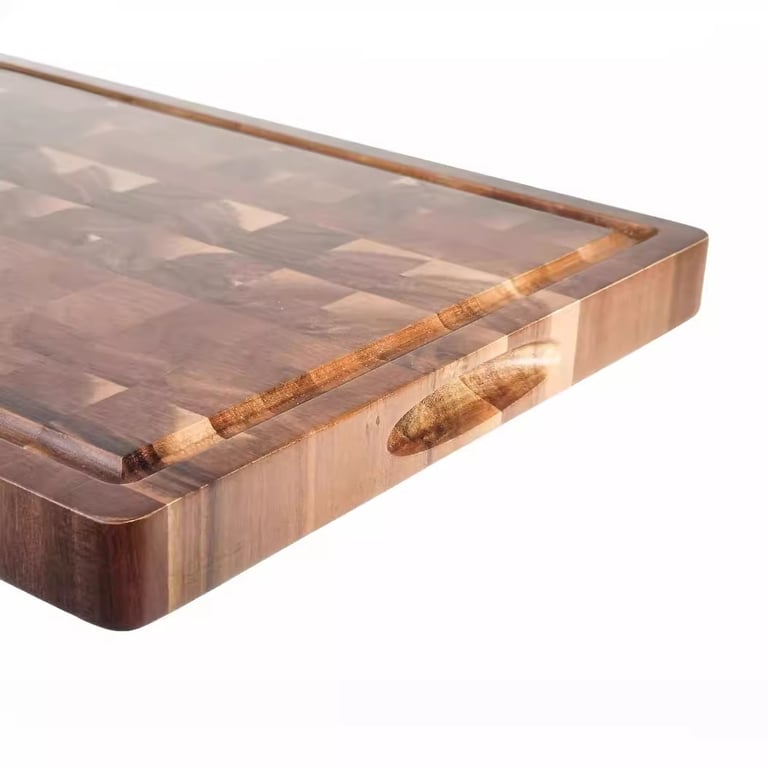 Wooden Cutting Board with Juice Groove & Serving Tray | Acacia thumbnail 1