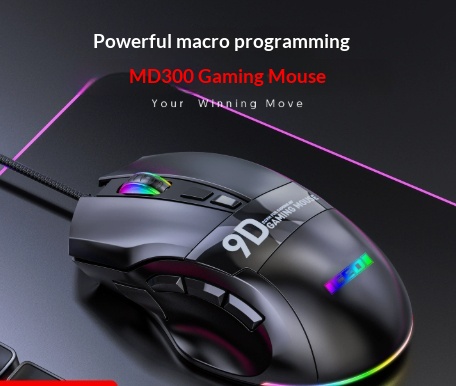 Ice Legend 12 Button Macro Gaming Mouse with RGB Lighting | Wired thumbnail 4