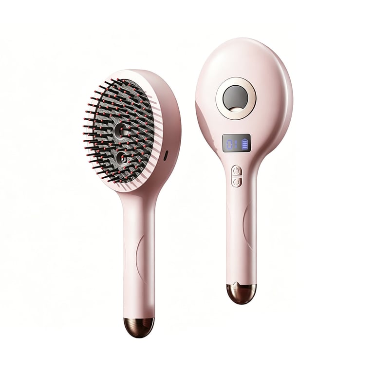 Spray Head Massage Comb with Digital Display | Scalp Care thumbnail 5