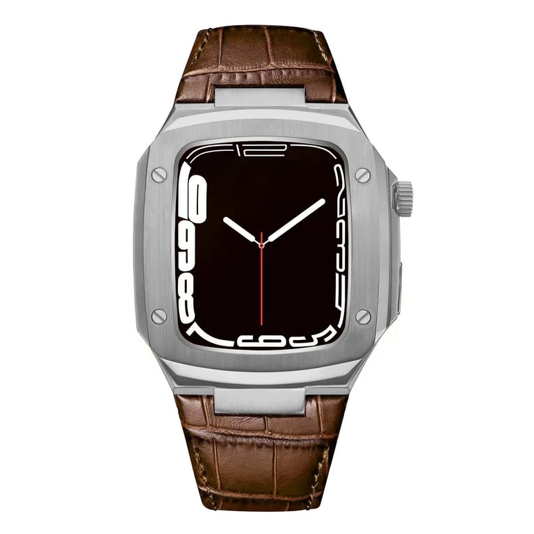 Metal-Modified Apple Watch Case with Steel Band | Luxury Protection thumbnail 10