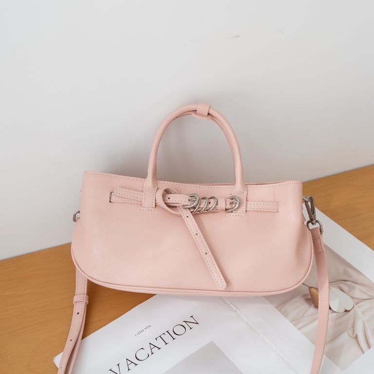 Vintage Vegetable-Tanned Leather Handbag | Women's Crossbody Bag thumbnail 13