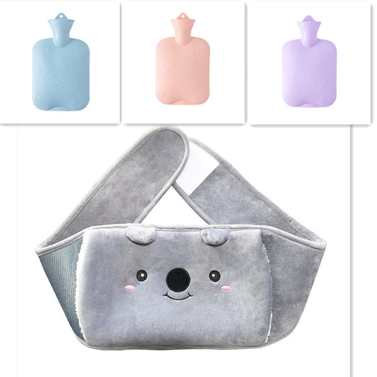 Plush Waist Cover Winter Belly Warmer with Hot Water Bottle | Cozy Koala thumbnail 10