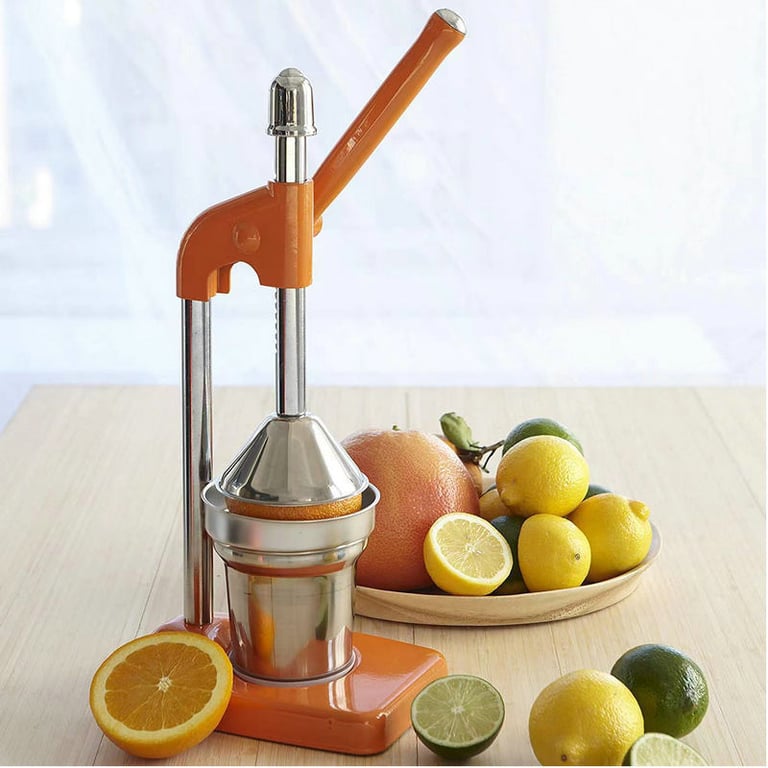 Manual Citrus Juicer Press | Stainless Steel Fruit Extractor Canada