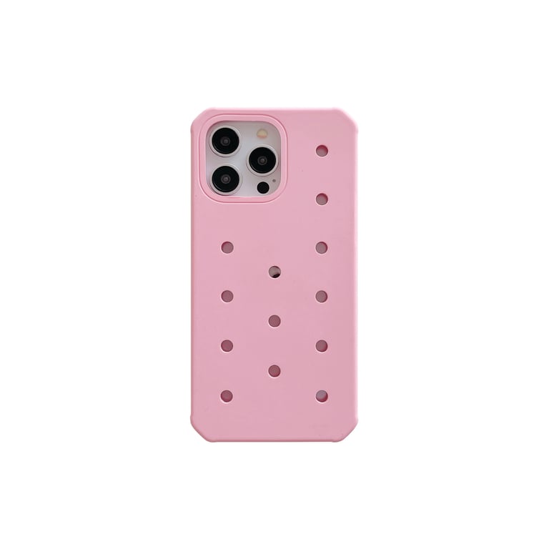 Silicone Hole Phone Case | Protective 3D Perforated Cover Canada thumbnail 3