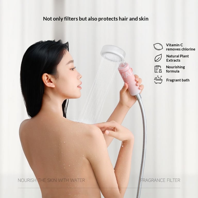 Aromatherapy Shower Pressurized Showerhead Filter thumbnail 5