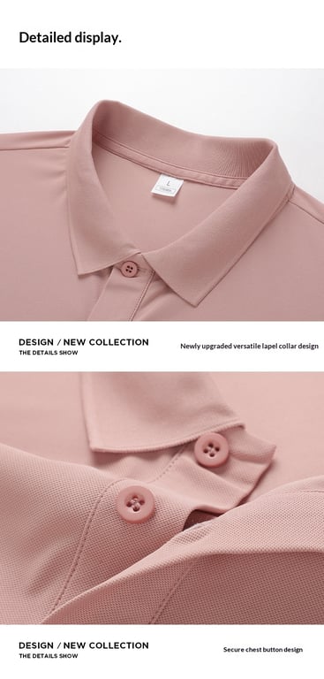 Men's Quick-Dry Ice-Feel Polo Shirt | Spring Summer Outdoor thumbnail 15
