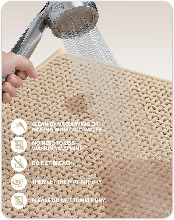 Absorbent Floor Mat For Home Use, Toilet Door, Outdoor Bathroom, Porch. thumbnail 9