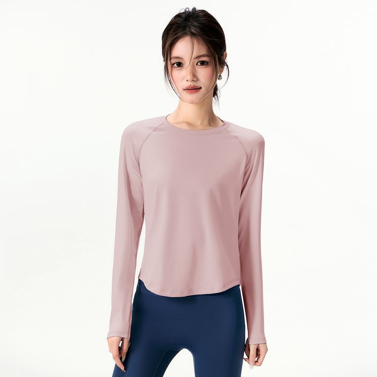 Women's Loose-Fitting Quick-Drying Sports Top | Raglan Sleeves thumbnail 8
