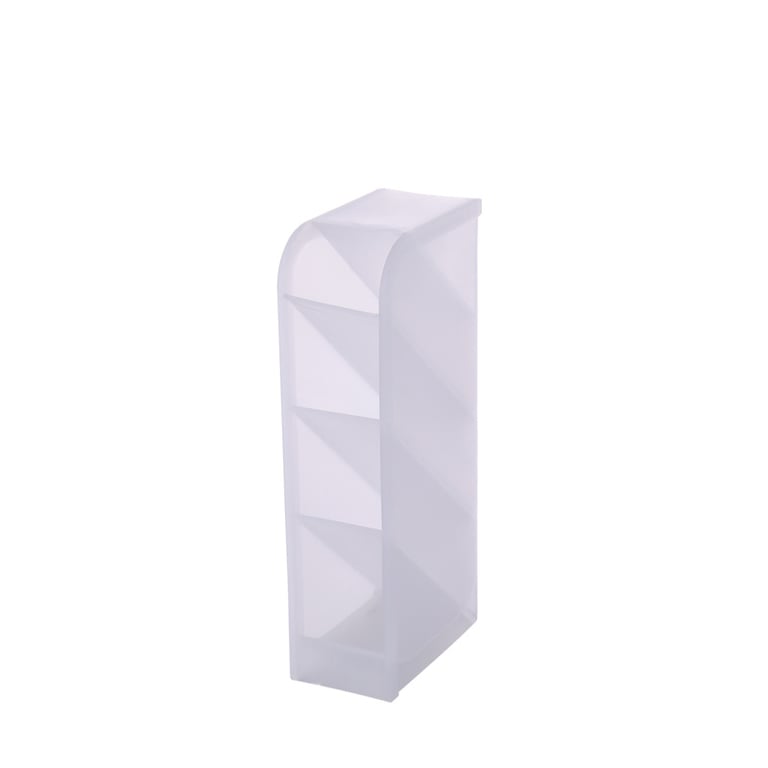 Transparent Large-Capacity Cosmetic Organizer Shelf | Desk Storage thumbnail 3