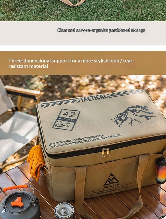 Tactical Camping Gear Storage Bag | 42L & 30L Outdoor Organizer thumbnail 18