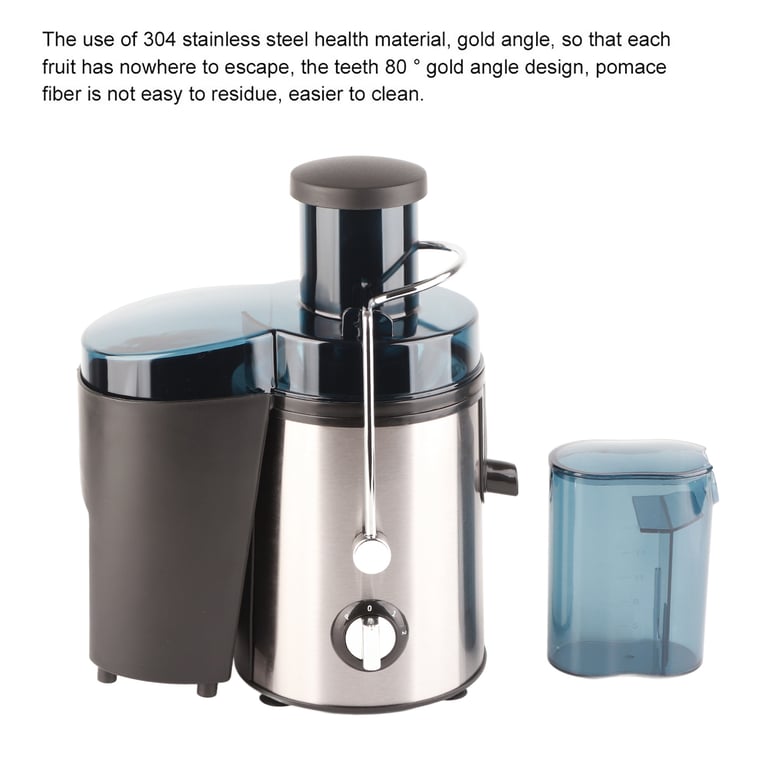 500ML Stainless Steel Juicer Machine Whole Fruit Vegetable Centrifugal Juice Extractor thumbnail 11