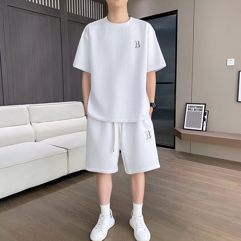 Quick-Drying Breathable Men's Casual Top & Pants Set | Captain Fam thumbnail 3