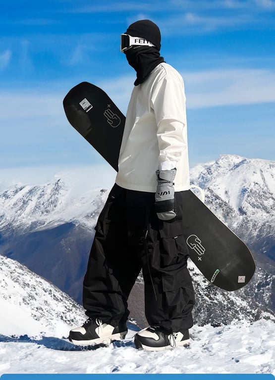 Ice South Korea Multi-Pocket Waterproof Ski Pants | Home & Kitchen Winter Wear thumbnail 14