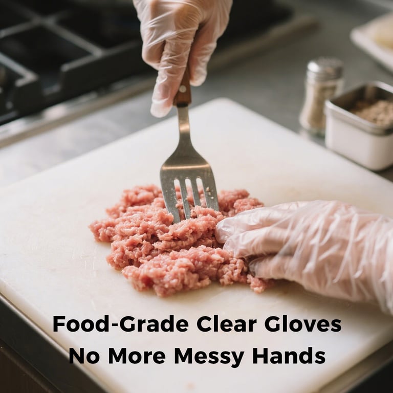 Ultra Thick Powder-Free Nitrile Gloves | Food Service & Cleaning thumbnail 7