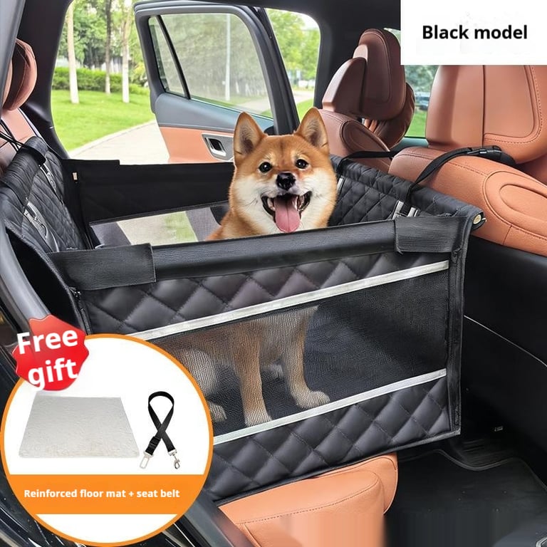 Pet Large Dog Car Rear Seat Cushion | Safe Travel Booster thumbnail 5