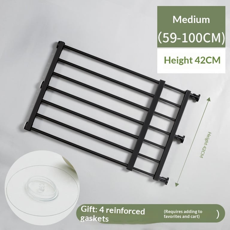Universal Detachable Pet Gate | Adjustable Dog Fence for Home thumbnail 15