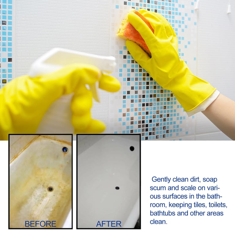 JueFish Bathroom Cleaner | Scale Remover for Glass, Tile & Stainless Steel thumbnail 3