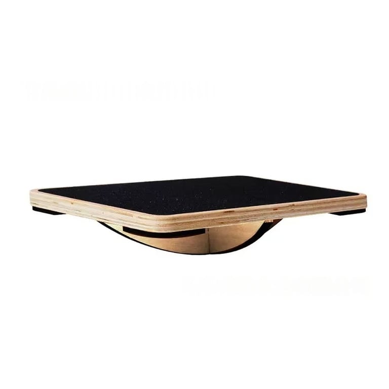 Wooden Yoga Balance Board for Home | Posture & Core Training thumbnail 2