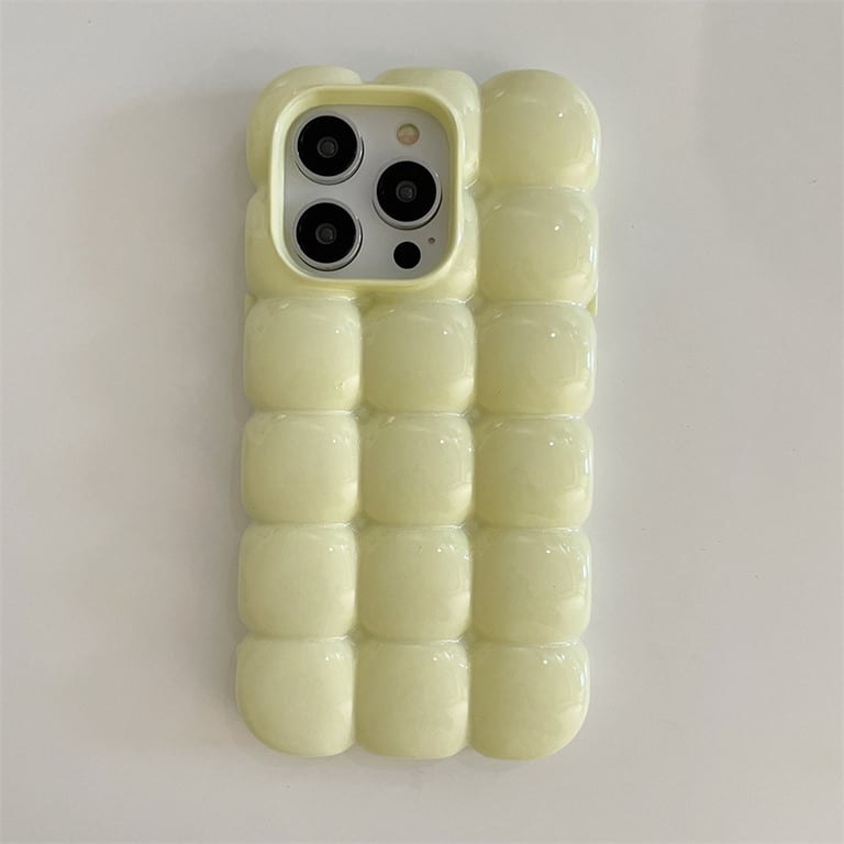 Egg Waffle Phone Case for iPhone Pro Max | Drop-Resistant TPU