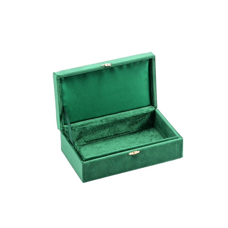 Velvet Bracelet Necklace and Jewelry Storage Box | Home & Kitchen thumbnail 5