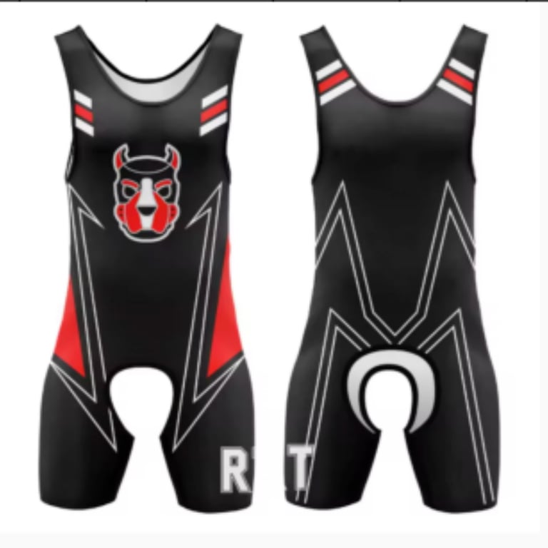 Dog-Head Bodysuit Wrestling Suit with Cutouts | Weightlifting thumbnail 10