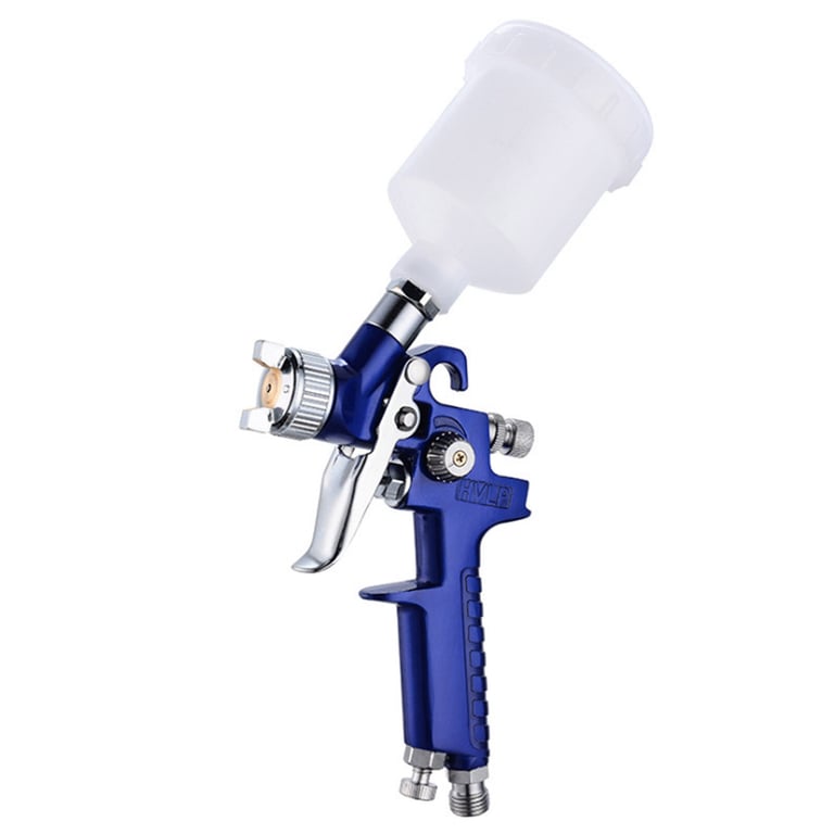 2 X HVLP Spray Gun Kit Air Gravity Feed Vehicle Car Paints1.4MM 0.8MM Nozzle thumbnail 8