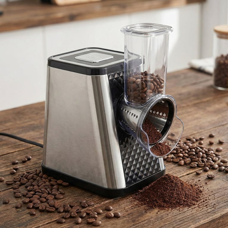 Electric Vegetable Slicer & Flour Mill | Multi-Hole Food Processor thumbnail 5