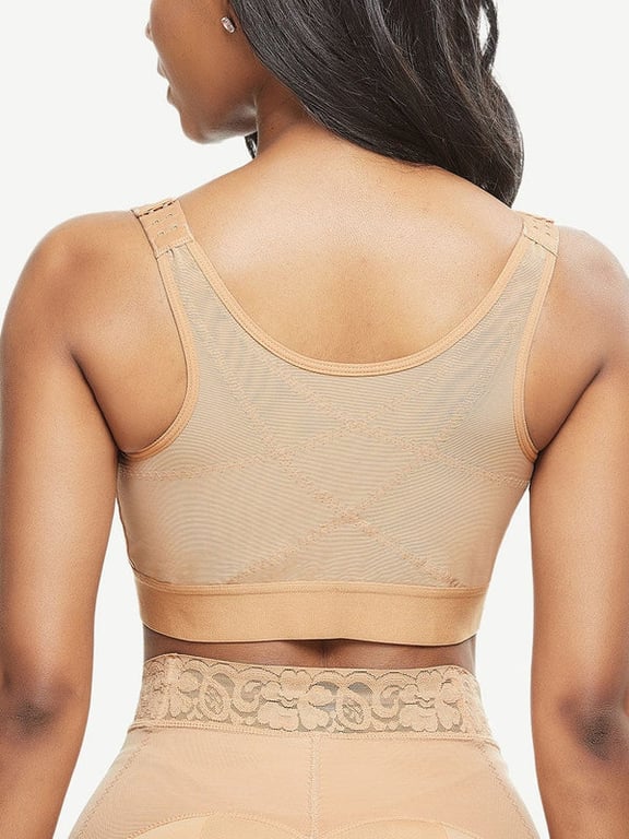 Front-Closure Wireless Support Bra | Full Coverage, Plus Sizes thumbnail 10