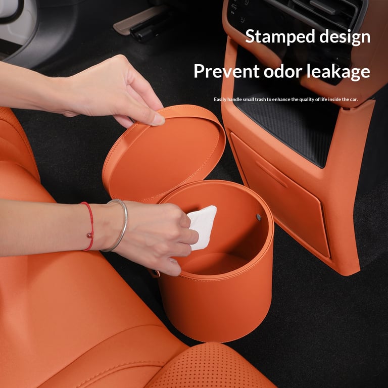 In-Car Storage Bucket Multifunctional Organizer | Odor Control thumbnail 2