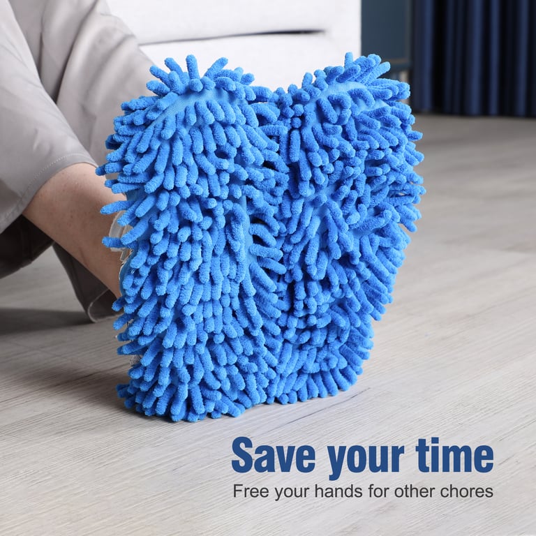 Microfiber Mop Slippers,mop Slippers For Floor Cleaning,Machine Washable And Reusable,3pieces,Suitable For Kitchen, Living Room And Other Occasions thumbnail 11