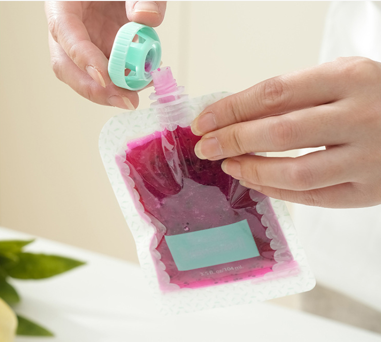 Manual Baby Food Storage Bags for Complementary Feeding | Captain Fam thumbnail 1