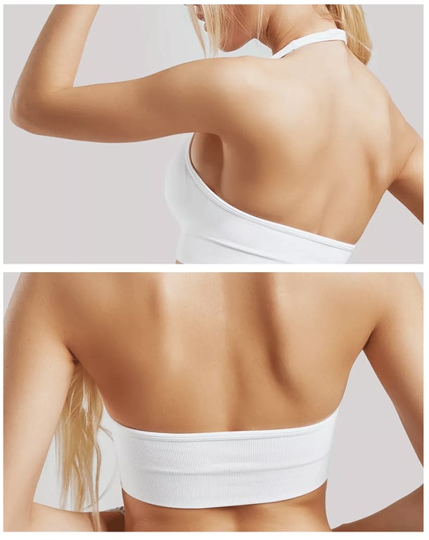 Backless Yoga Sports Bra | Quick-Dry Halter Neck Athletic Top for Women thumbnail 15