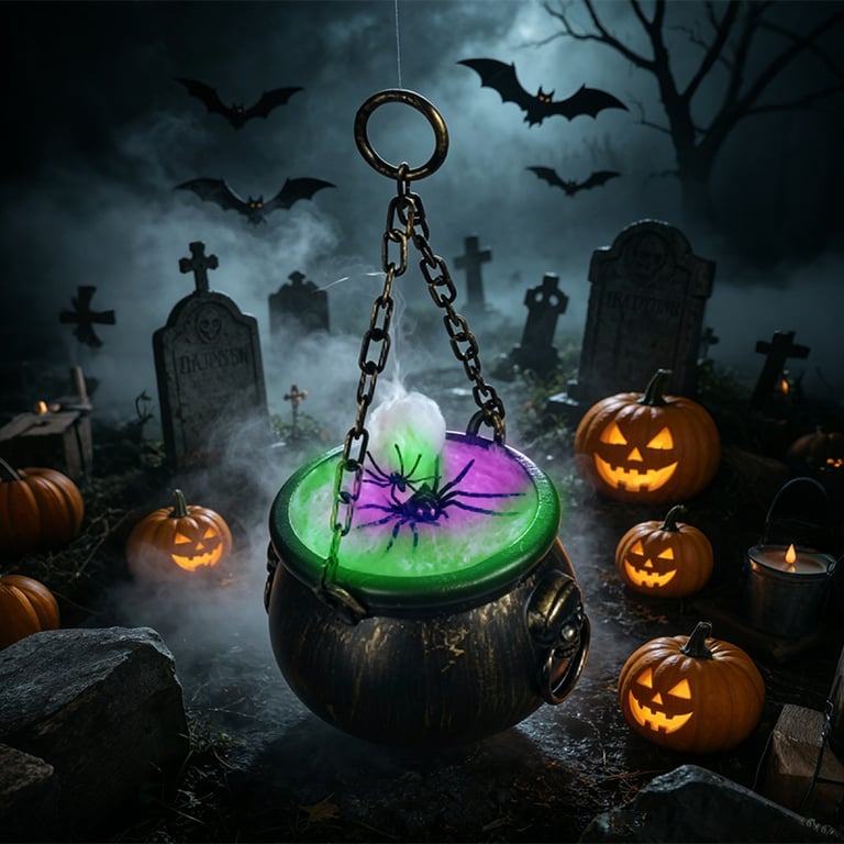 Halloween Magic Wand with Colorful Lights | Home & Kitchen Party Decoration thumbnail 9