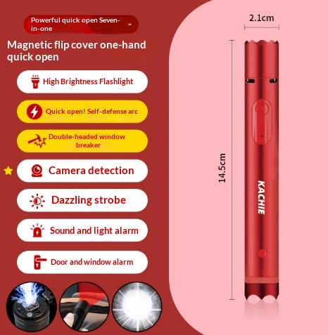 7-in-1 Self Defense Tool for Women | Legal Personal Safety Device thumbnail 3