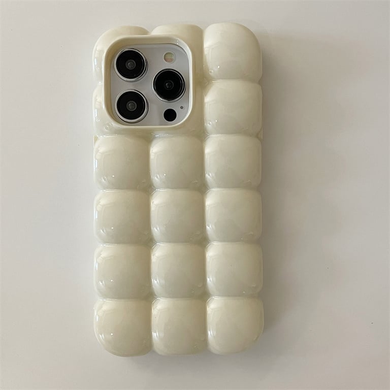 Egg Waffle Phone Case for iPhone Pro Max | Drop-Resistant TPU thumbnail 4
