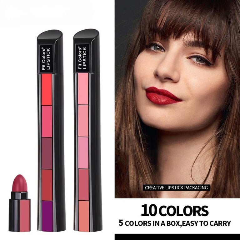 10-Color Matte Velvet Lipstick Set | Long-Lasting Non-Drying Lip Kit thumbnail 14