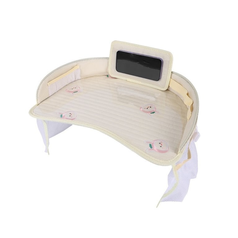 Car Baby Safety Seat Tray with Phone Holder | Padded Activity Tray thumbnail 4