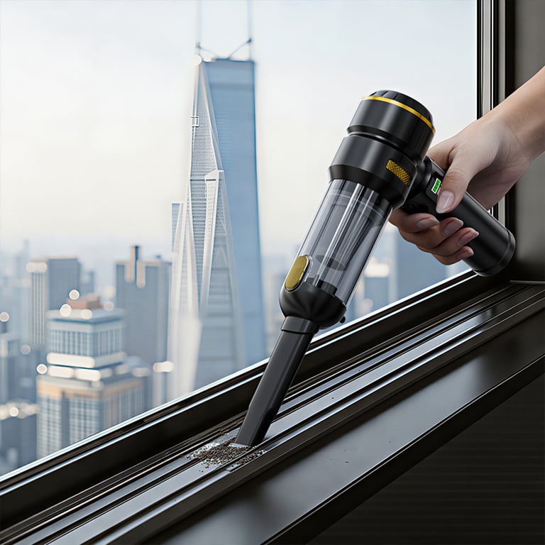 Portable High-Power Brushless Car Vacuum Cleaner | Built-in Light thumbnail 1