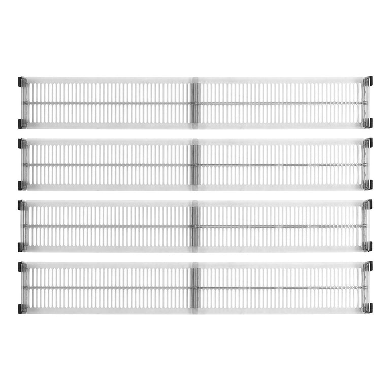8Pcs Adjustable Drawer Dividers | Expandable Storage Organiser Set