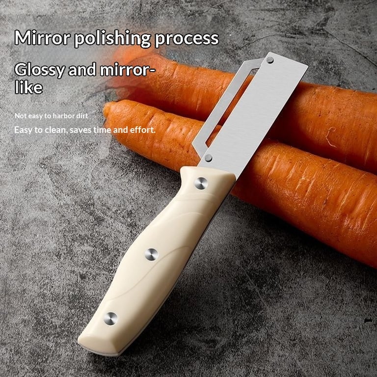 Stainless Steel Kitchen Peeler Y-Shaped | Sharp Vegetable Peeler thumbnail 2
